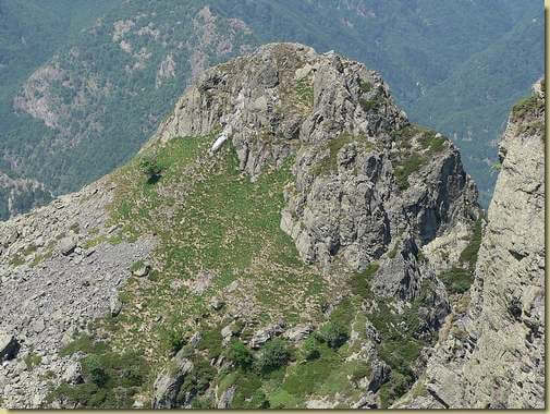 dalla cresta ovest del Pedum 