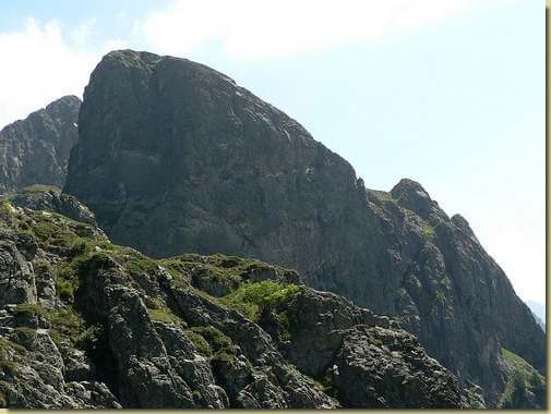 Corno del Pedum da ovest 