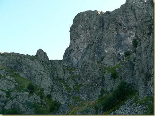 i Corni del Pedum (da sud)
