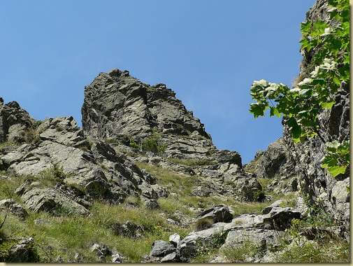 il piccolo Corno del Pedum (da sud)