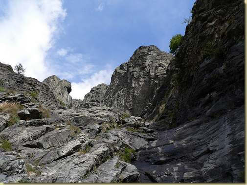 verso il Pedum - da sud 