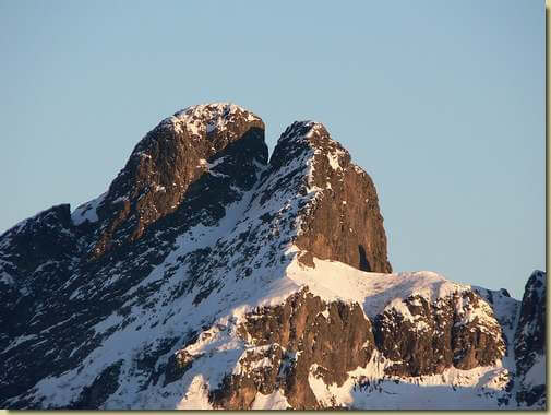 Cima Pedum e Torre Liquefatta (dal Mottac)