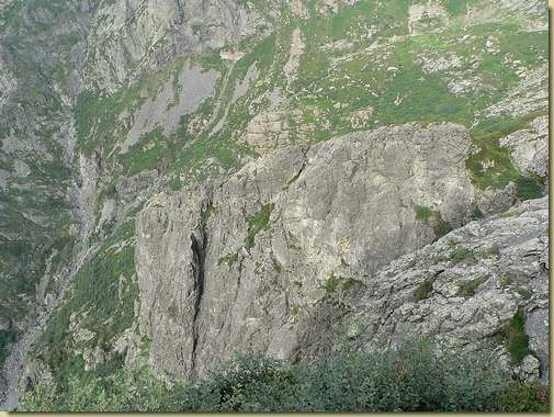 la Cima Oscura dalla cima Pedum 